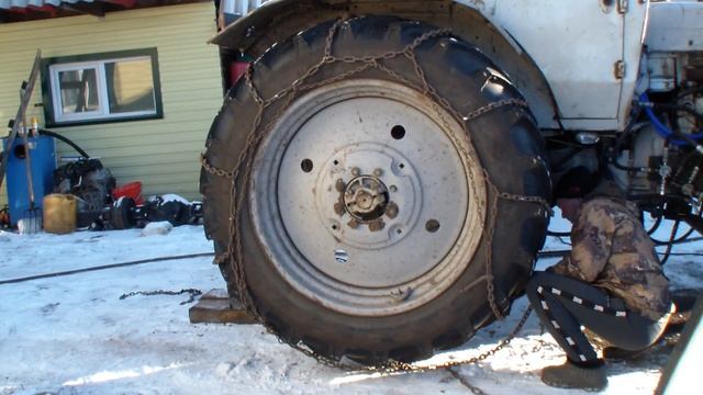 Как улучшить проходимость МТЗ-80 смотреть онлайн