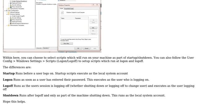 Run a script just before shutdown or reboot on Windows Home edition (2 Solutions!!) смотреть онлайн
