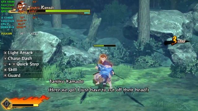 YuZu EA - Demon Slayer - The Hinokami Chronicles - GTX 1050ti + i5 11400F смотреть онлайн