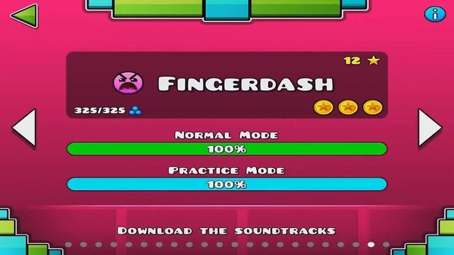 Geometry Dash [2.1] PC - campanha - Fingerdash (Insane) Atualização do jogo смотреть онлайн