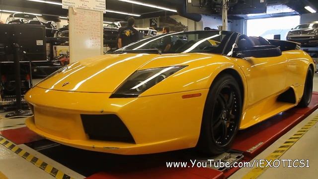 Lamborghini Murcielago Roadster смотреть онлайн