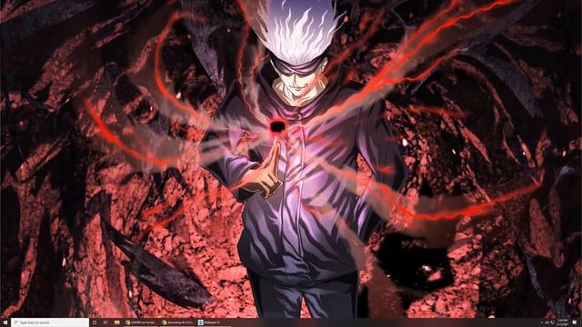 Jujutsu Kaisen Satoru Gojou Wallpaper смотреть онлайн