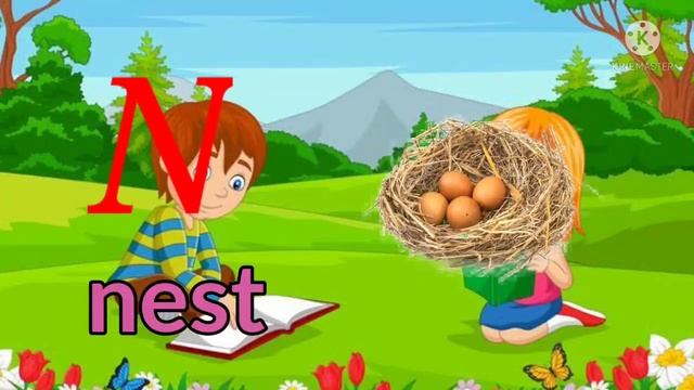 A for apple B for ball, a se anar aa se aam english rhymes, abcd song, preschool, Lichi TV, Kiddi T смотреть онлайн