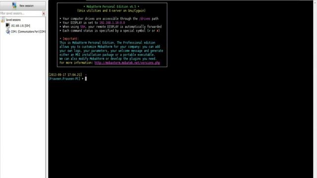 Tenet Technetronics:Remotely Access Raspberry Pi using MobaXterm смотреть онлайн