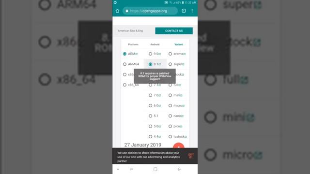تطبيق open gapps لتحديث جميع تطبيقات النظام смотреть онлайн
