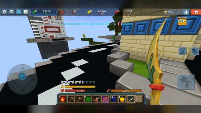 Blockman GO: Bed Wars Ep. 21 - New Sword & Adventures of the Barbarian in the Minecraft Mode смотреть онлайн