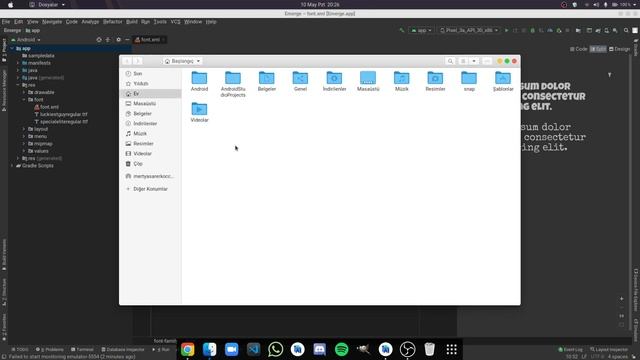 Google Font Ekleme ve Kullanma Android Studio смотреть онлайн