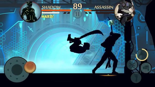 Titan's first bodyguard was defeated by me. Shadow Fight 2 android game play. смотреть онлайн