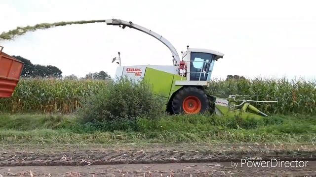 Mais hakselen-Claas Jaguar 860-Fendt 714 Vario + Beco-Fendt 716 Vario + Schuitemaker смотреть онлайн