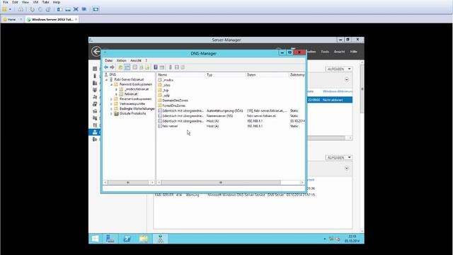 Windows Server 2012 Tutorial: Installation, DHCP, DNS (Lookup Zones), Client verbinden, смотреть онлайн