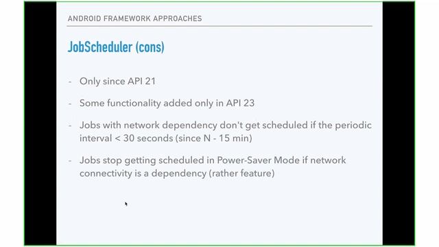 Android Scheduled Jobs: Overview by Oleksandr Maksymov (Eng) смотреть онлайн