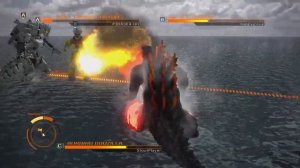 GODZILLA PS4 : Burning Godzilla vs Kiryu vs Jet Jaguar