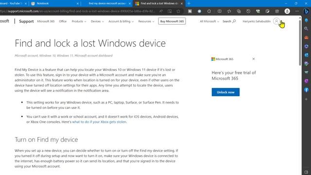 Cara Aktifkan dan Gunakan Find My Device di Windows 10 dan 11 смотреть онлайн