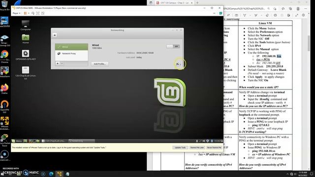 CNT120 Campus Chap 3 Lab 2 IPv4 Address смотреть онлайн