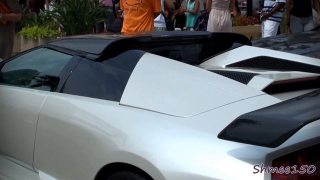 Modified Lamborghini Murcielago LP640 Roadster - Shots and Driving in Monaco смотреть онлайн