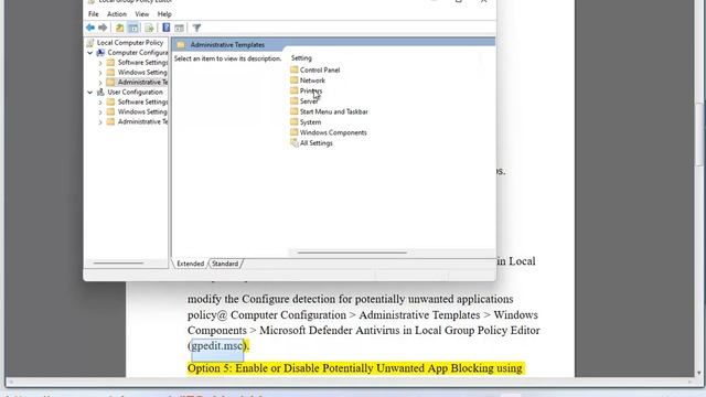 Enable/Disable Microsoft Defender PUA Protection in Windows 11 смотреть онлайн