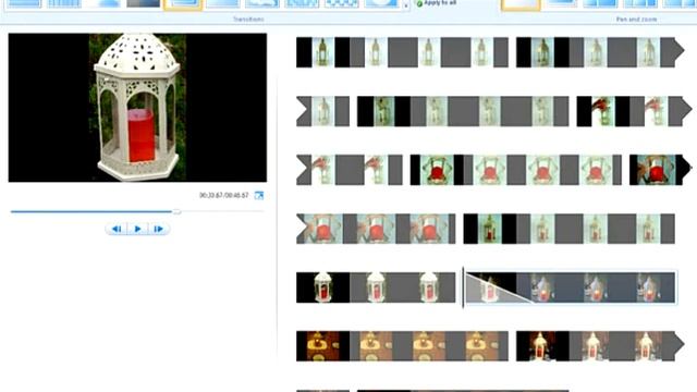 How to add transitions to Windows Live Movie Maker Pt3 смотреть онлайн