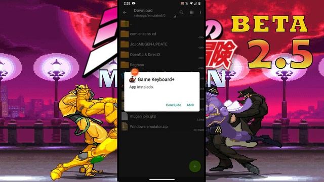 Como Descargar Jojo Mugen 2.5 En Android Emulador Exagear
