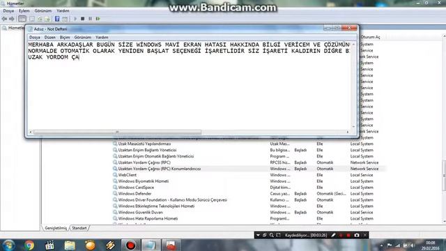 Windows 7 mavi ekran hatası iki farklı çözümü смотреть онлайн