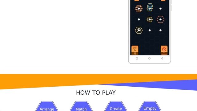 Hexa Color Ring Puzzle Game (Promotional Video) смотреть онлайн