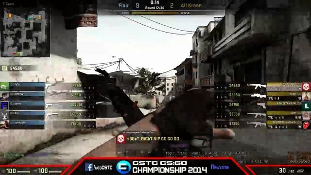[SHOW MATCH]ALLKREAN Vs Flair Gaming [CSTC CS:GO Championship 2014] смотреть онлайн