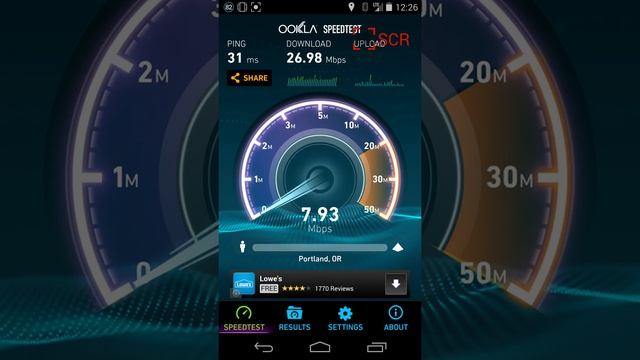 Nexus 5 LTE speed test on Tmobile Portland, OR смотреть онлайн