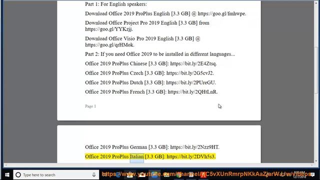 Download Official Office 2019 offline installer (Microsoft Office 2019 IMG Download) смотреть онлайн
