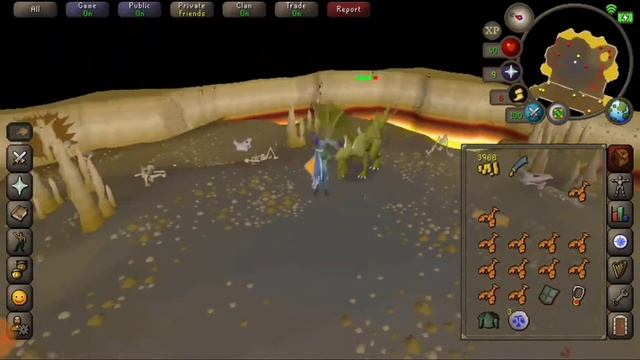 Old School Runescape Mobile: Dragon Slayer Elvarg Fight смотреть онлайн