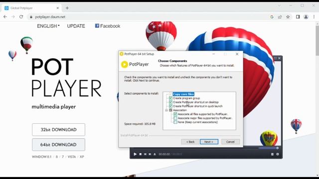 Download and install PotPlayer смотреть онлайн