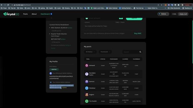 Linking Your Solana Wallet To KrystalGO (Step-By-Step) смотреть онлайн
