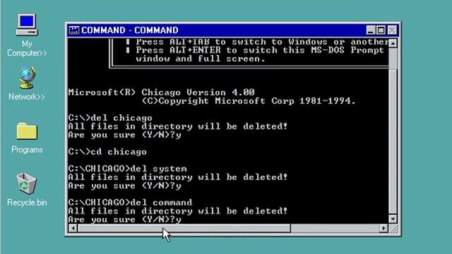 niszczenie windows chicago build 81 смотреть онлайн