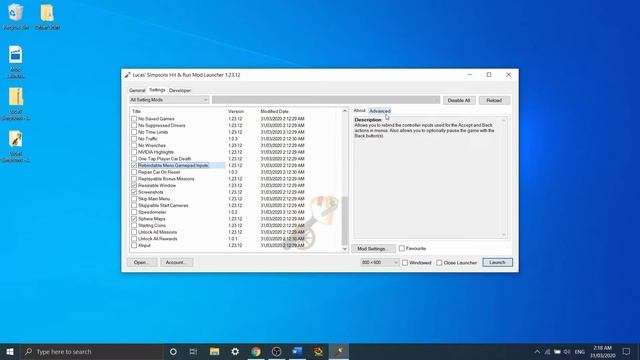 Simpsons Hit and Run - Using the Mod Launcher смотреть онлайн