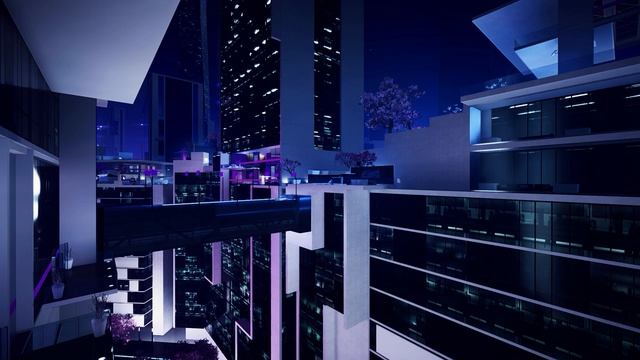 Mirror's Edge Catalyst - The View (Exploration Theme - Night, Act 1) смотреть онлайн