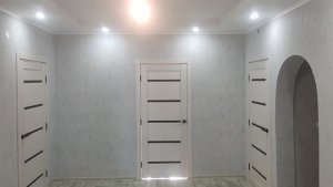 Показываю итог самостоятельной установки межкомнатных дверей.