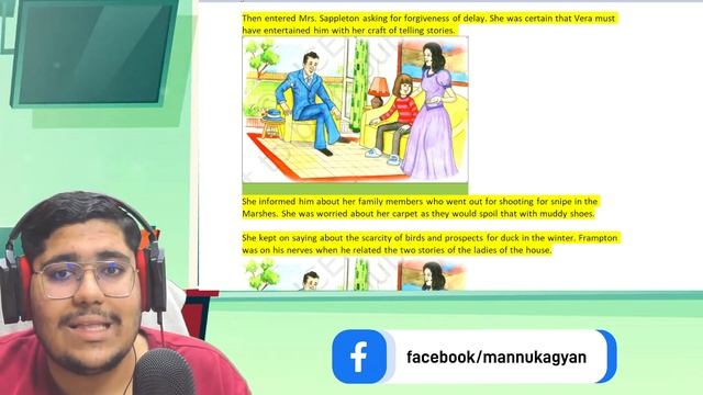 The open window | Class 8 English | Class 8 English Chapter 7 | the open window class 8 смотреть онлайн