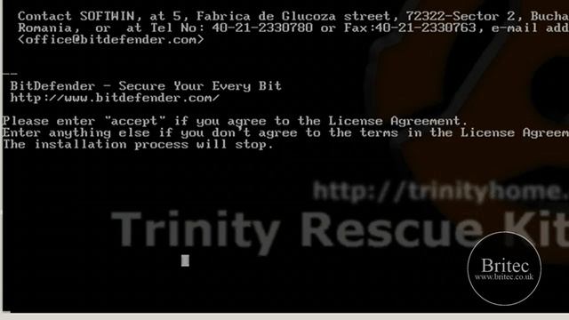 virusscan and Recover Windows OS using Trinity Rescue Kit Live CD by Britec смотреть онлайн