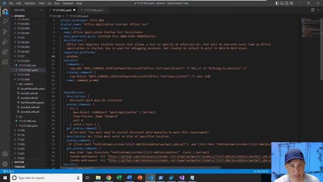 Atomic Spotlight: "Office Test" Registry Key for Persistence смотреть онлайн