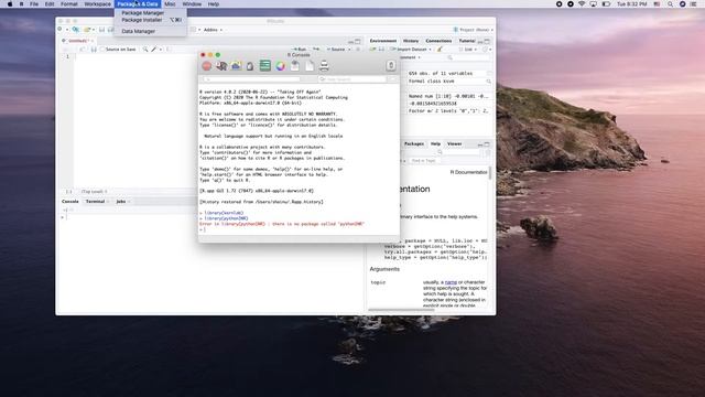 How To Install libraries in R using RStudio or R Console ?! смотреть онлайн