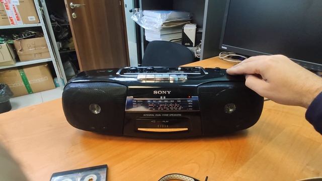 Sony CFS-B5S с bluetooth модулем смотреть онлайн