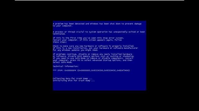 Windows 7 Build 7048 (Release Candidate) BSOD смотреть онлайн