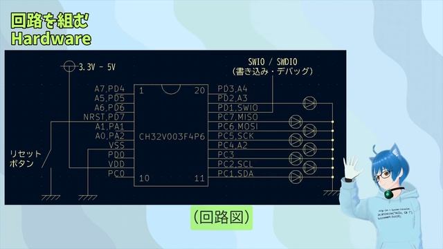 わずか50円！32bitマイコンをArduinoで使う方法を解説！！ RISC-V CH32V003F4P6 смотреть онлайн