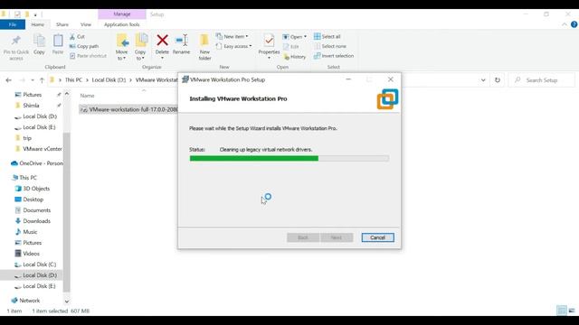 VMware Workstation 17 Pro Installation 2023 смотреть онлайн
