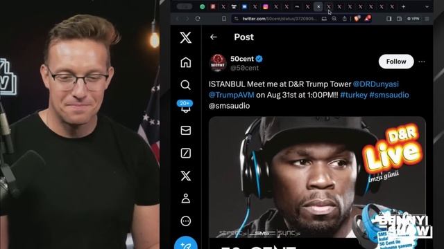 50 Cent Posts Vid Of Trump 'Trashing' Diddy, Sets INTERNET On 🔥 50 Says: 'Trump Will Be PRESIDENT'