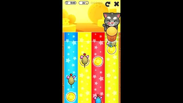 My Talking Tom-Whack A Mouse-Android GamePlay смотреть онлайн