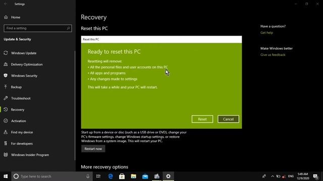 How to Reset windows 10 PC sinhala | #SL_Master_Officials смотреть онлайн