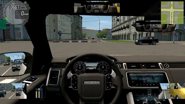 City Car Driving - Range Rover Sport / High Speed | Game Steering Wheel: Snoopy V5H смотреть онлайн