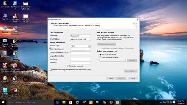 How to configure m.s outlook 2010 in hindi смотреть онлайн