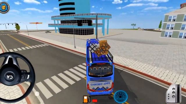 City Coach Bus Simulator - Driving Games - 3D Bus game - Android Gameplay смотреть онлайн