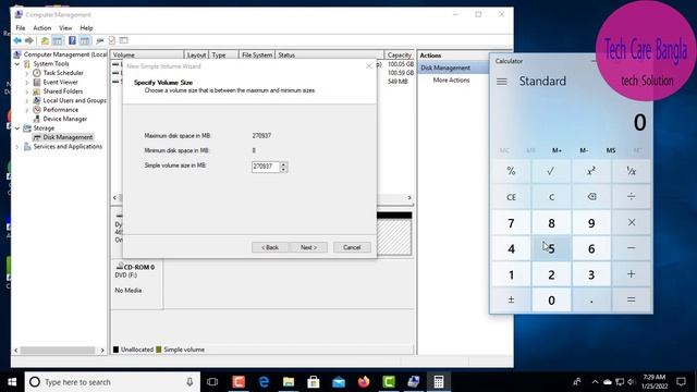 How To Create Hard disk Partition On Desktop & laptop.#Tech Care Bangla смотреть онлайн