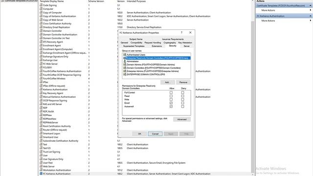LDAPs Certificates (for Domain Controllers) Part II: Deploying LDAPs Certificates via Autoenrollmen смотреть онлайн
